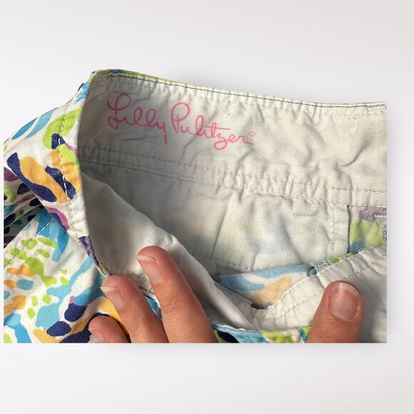 Lilly Pulitzer Callahan Shorts in Sea Soirée‎ Print Size 2 - Picture 2 of 7